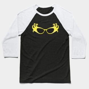 Yellow Glasses Edna Baseball T-Shirt